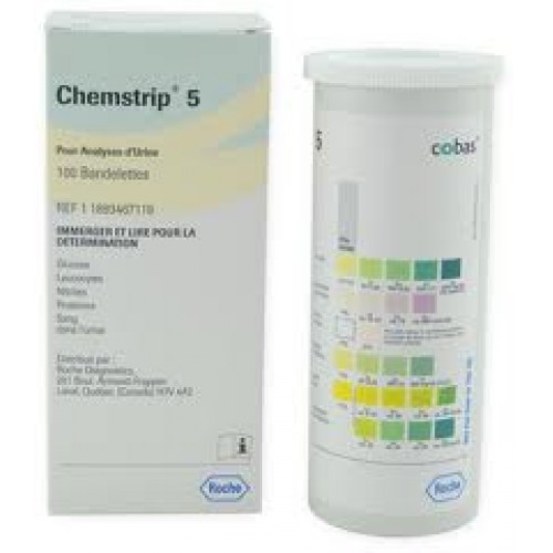 Chemstrip 5 Color Chart