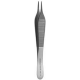 Forcep Dressing Adson 4.75" Delicate Serrated